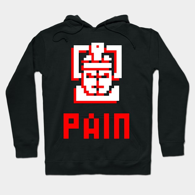 Cyborg in Pain Hoodie by Artron Studios